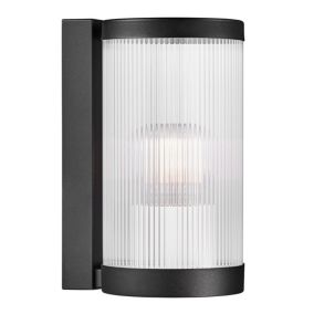 Applique murale COUPAR, Matière plastique, Couleur Noir, E27, H.25, IP54 / NORDLUX Extérieur