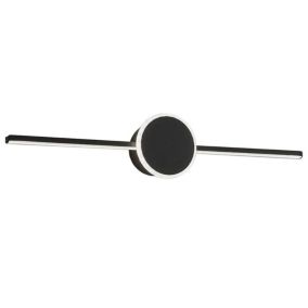 APPLIQUE MURALE DE SALLE DE BAIN APP849-1W BLACK