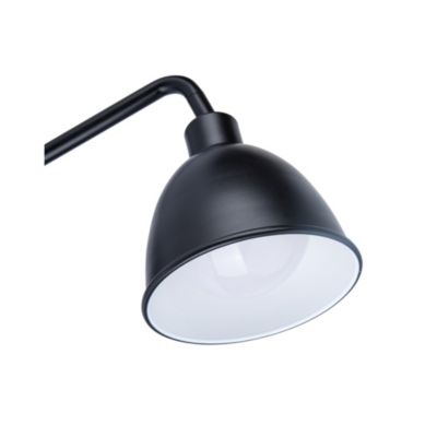 Applique murale de salle de bain Fajana GU10 5W IP44 GoodHome noir