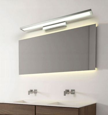 APPLIQUE MURALE DE SALLE DE BAIN LED APP841-1W FLAT 80CM CHROME