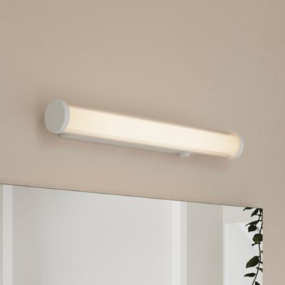 Applique murale de salle de bain LED intégrée 350lm 4W IP44 blanc neutre GoodHome blanc