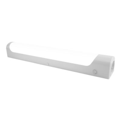 Applique murale de salle de bain LED intégrée 400lm 5W IP20 blanc neutre GoodHome blanc