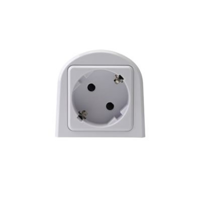 Applique murale de salle de bain LED intégrée 400lm 5W IP20 blanc neutre GoodHome blanc