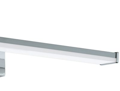 Applique murale de salle de bain Pandella LED intégrée 900lm IP44 11W blanc froid chromé
