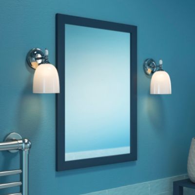 Applique murale de salle de bain Shafat G9 4.2W IP44 GoodHome blanc