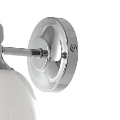 Applique murale de salle de bain Shafat G9 4.2W IP44 GoodHome blanc