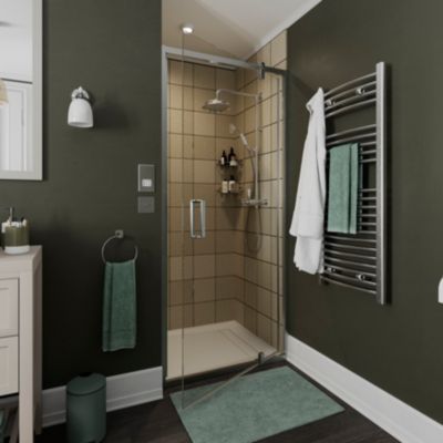 Applique murale de salle de bain Shafat G9 4.2W IP44 GoodHome blanc