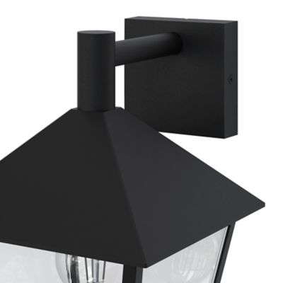 Applique murale descendante Docker E27 25W IP44 GoodHome noir