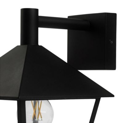 Applique murale descendante Docker E27 25W IP44 GoodHome noir