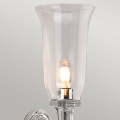 Applique murale Dryden 1 lumière - Chrome poli
