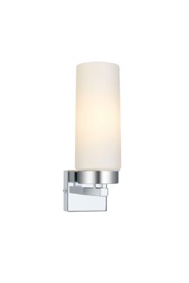 Applique murale E14 IP44 chromée verre opale - Markslöjd - Stella