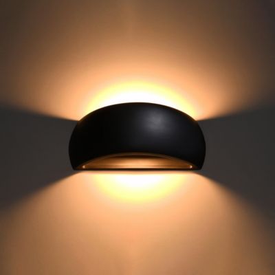 Applique murale en Céramique - PROTOSTAR - Noir - IP20 - Max 8W LED - G9 - Style Moderne
