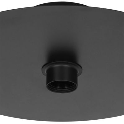 Applique murale en métal noir E27 Ø28.5cm GoodHome Riflebird