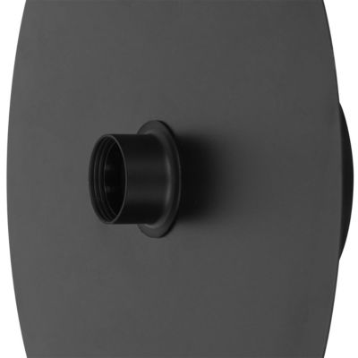 Applique murale en métal noir E27 Ø28.5cm GoodHome Riflebird