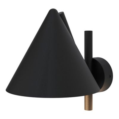 Applique murale Eriksson LED intégrée 600lm 8.5W IP44 GoodHome noir