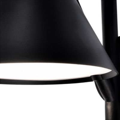 Applique murale Eriksson LED intégrée 600lm 8.5W IP44 GoodHome noir