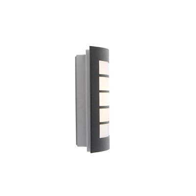 Applique murale extérieure moderne noire IP44 - Miro