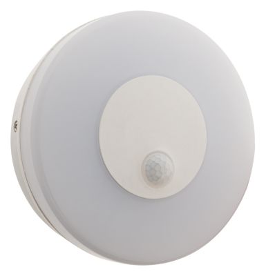 Applique murale extérieur LED intégrée IP65 12W 840lm l.17 x H.17 x P.5,5 cm blanc