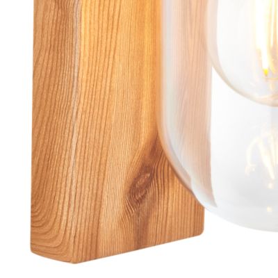 Applique murale extérieur Lovage effet bois E27 IP44 10W GoodHome