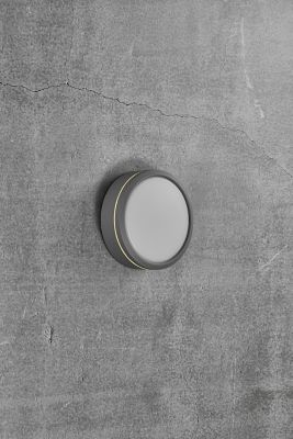 Applique murale extérieure Smart LED IP54 gris 9,5W 600lm Ø20cm, Nordlux Ava
