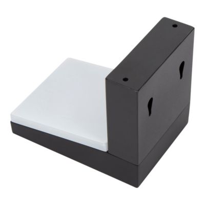 Applique murale extérieure solaire LED intégrée à détection Tomman 650 lm IP44 noir GoodHome