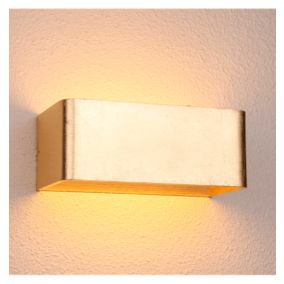 Applique murale feuille d'or LED - 20 cm - Quadra