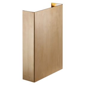 Applique murale FOLD, Brass, Couleur Laiton, LED Module, H.21, IP54 / NORDLUX Extérieur