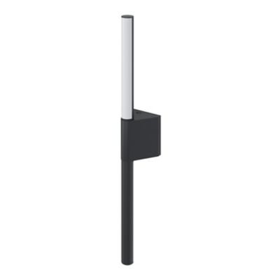 Applique murale Grego LED intégrée 800lm 12.5W IP44 GoodHome gris anthracite