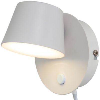 Applique Murale Hagals Led Integree Blanc Castorama