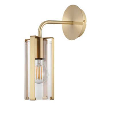 Applique murale incandescent Saiphi GoodHome E27 or brillant