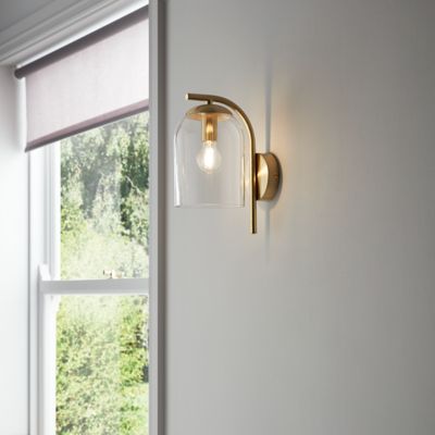 Applique murale incandescent Thestias GoodHome E14 or