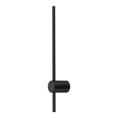 Applique murale intérieur à LED 600lm 13W L.7 x l.60 x H.11 x P.11cm noire GoodHome Dotterel