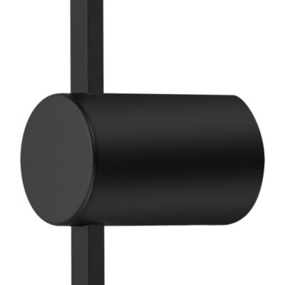Applique murale intérieur à LED 600lm 13W L.7 x l.60 x H.11 x P.11cm noire GoodHome Dotterel