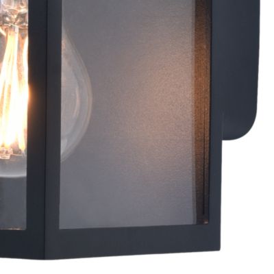 Applique murale Ironbark E27 25W IP54 Goodhome noir