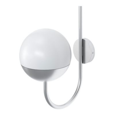 Applique murale Jarrow E27 25W IP44 GoodHome gris chrome