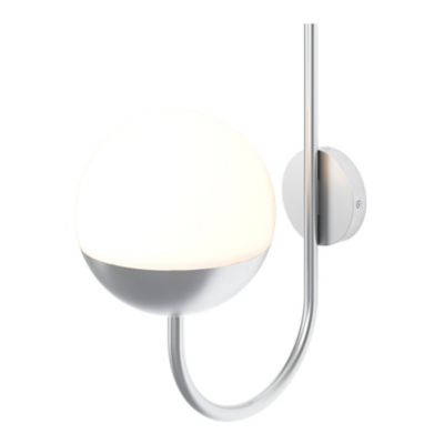 Applique murale Jarrow E27 25W IP44 GoodHome gris chrome