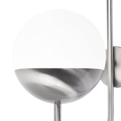 Applique murale Jarrow E27 25W IP44 GoodHome gris chrome