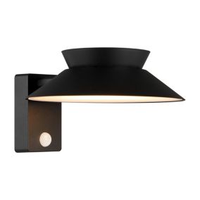 Applique murale JUSTINA Solar Métal Anthracite, H.14.5 - IP44 - SolarLed  Nordlux Extérieur