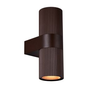 Applique murale KYKLOP, Aluminium, Couleur Couleur rouille, GU10, H.25.4, IP54 / NORDLUX Extérieur