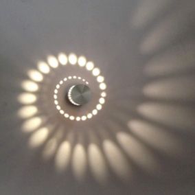Applique murale LED 3 watts, applique murale en aluminium, éclairage de salle de bain, Classe énergétiqu A+