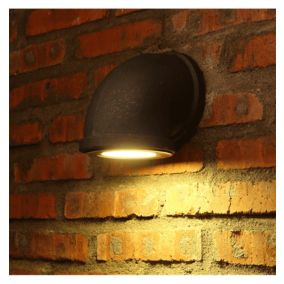 Applique Murale LED 3W Design Tuyau Couleur Rouille - Athiel