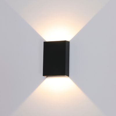 Applique Murale LED D'extérieur, Blanc Chaud 3000k Faisceau Lumineux Réglable étanche IP65