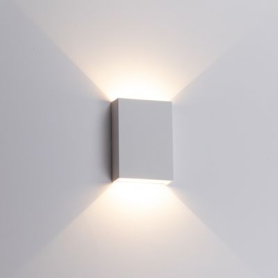 Applique Murale LED D'extérieur, Blanc Chaud 3000k Faisceau Lumineux Réglable étanche IP65