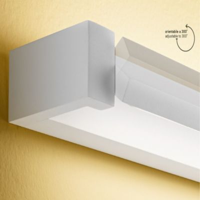 Applique Murale Led Inclinable Orientable Perenz 35W 3200Lm 100Cm Cct Blanc