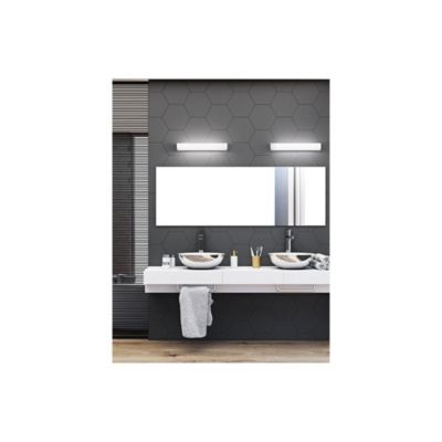 Applique Murale Led Inclinable Orientable Perenz 35W 3200Lm 100Cm Cct Blanc