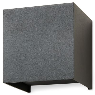 Applique murale LED intégré Katsura 814lm IP44 gris anthracite GoodHome