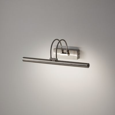 Applique murale LED intégrée Giausar 780lm 9W IP20 GoodHome argent