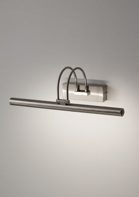 Applique murale LED intégrée Giausar 780lm 9W IP20 GoodHome argent
