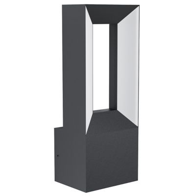 Applique murale LED intégrée Riforano noir IP44 640lm Eglo