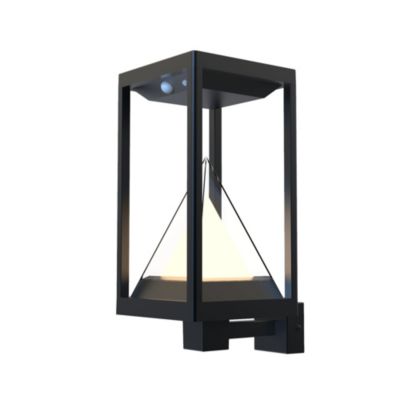 Applique murale LED solaire Keops Lumihome IP44 75/600lm blanc neutre l.20,2 x H.35,5
